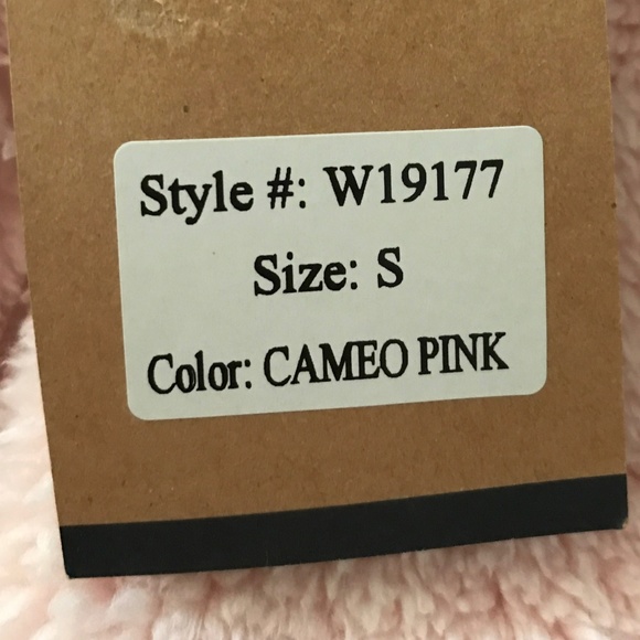 NWT MV SPORT PINK FLEECE HOODIE JACKET SIZE S - Picture 6 of 7